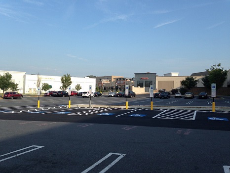 Asphalt Maintenance, Inc. - Malvern PA, Before & After large scale paving project.